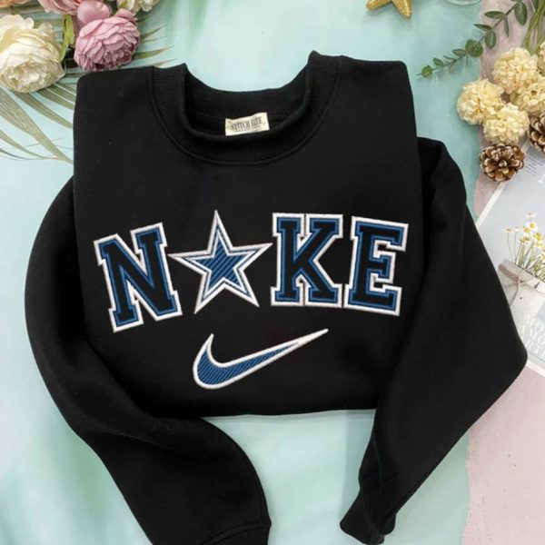 Nike NFL Dallas Cowboys Football Embroidered Sweatshirts, T-Shirts, Hoodies