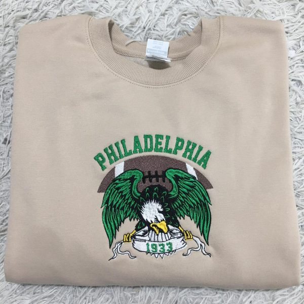 NFL Philadelphia Eagles Football Embroidered Sweatshirts, T-Shirts, Hoodies