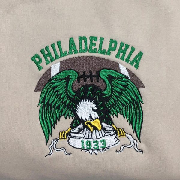 NFL Philadelphia Eagles Football Embroidered Sweatshirts, T-Shirts, Hoodies