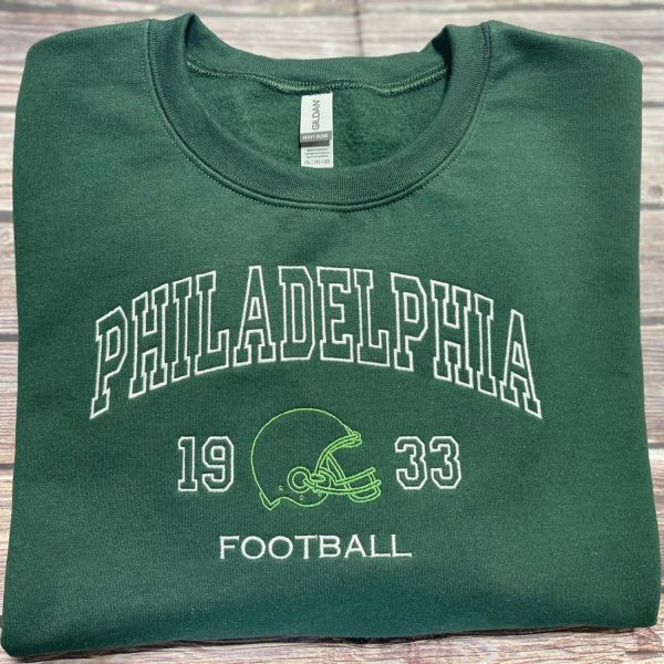 NFL Philadelphia Eagles Football Embroidered Sweatshirts, T-Shirts, Hoodies