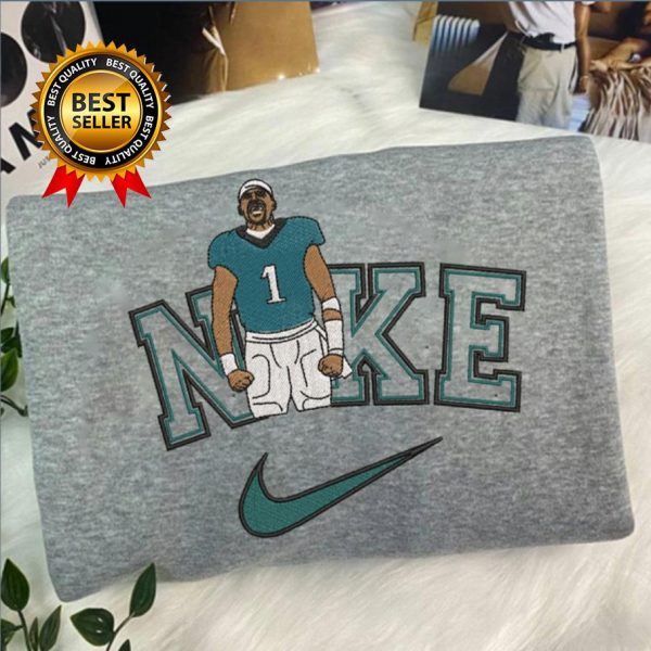 Nike NFL Philadelphia Eagles Jalent Hurts Embroidered Sweatshirts, T-Shirts, Hoodies