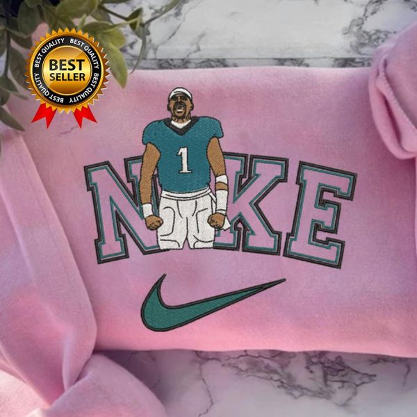 Nike NFL Philadelphia Eagles Jalent Hurts Embroidered Sweatshirts, T-Shirts, Hoodies