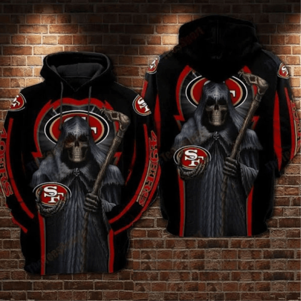 NFL San Francisco 49ers 3D Hoodie for Men and Women, San Francisco Football Fan Gift