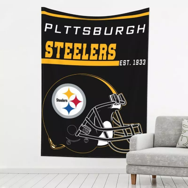 NFL Pittsburgh Steelers 1993 Football Blanket