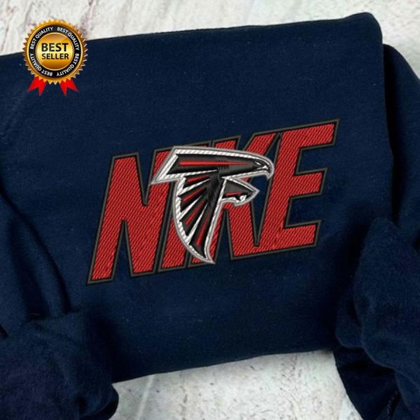 Nike NFL Atlanta Falcons Football Embroidered Sweatshirts, T-Shirts, Hoodies