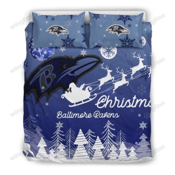 NFL Baltimore Ravens Football Bedding Set