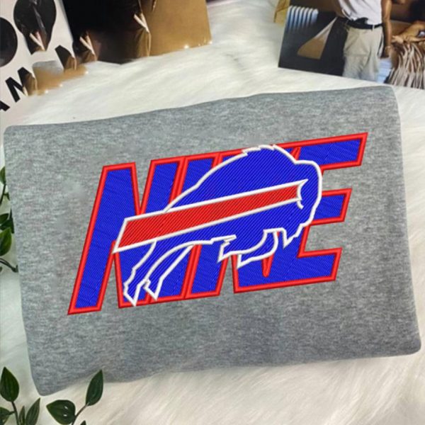 Nike NFL Buffalo Bills Football Embroidered Sweatshirts, T-Shirts, Hoodies