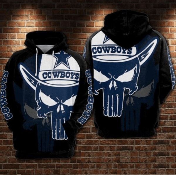 Dallas Cowboys 3D NFL Football Vintage Hoodie for Men and Women, Retro Cowboys Gift For Football Fan