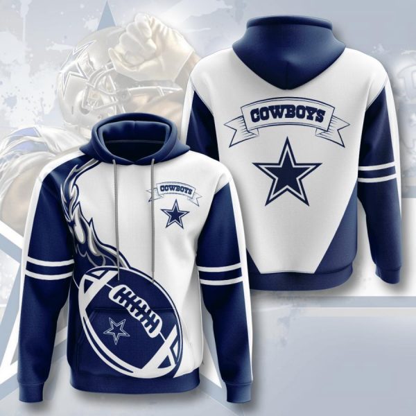 NFL Dallas Cowboys Gift for Fans Unisex Size 3D Hoodie, Cowboys Football Fan Gift