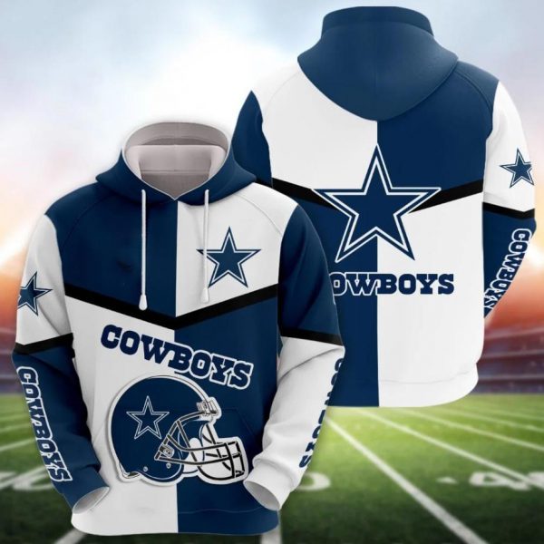 2024 NFL Dallas Cowboys Football Super Bowl 3D Hoodies, Sweatshirts, T-Shirts