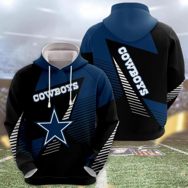 2024 NFL Dallas Cowboys Football Super Bowl 3D Hoodies, Sweatshirts, T-Shirts