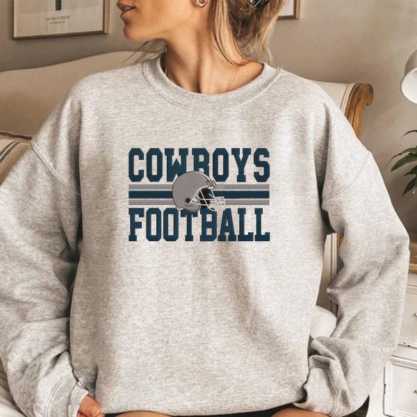 NFL Dallas Cowboys Embroidered Sweatshirts, T-Shirts, Hoodies