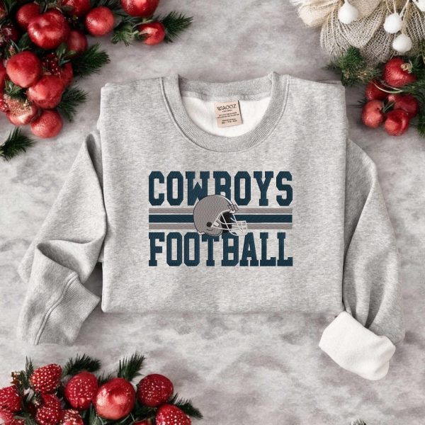 NFL Dallas Cowboys Embroidered Sweatshirts, T-Shirts, Hoodies