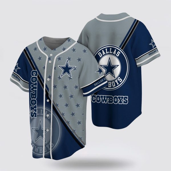 NFL Dallas Cowboys Baseball Jersey Shirts