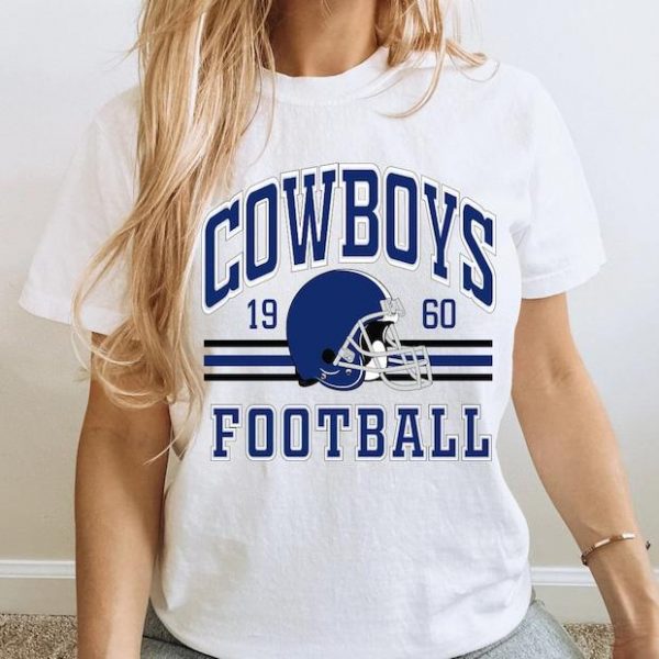 Vintage Dallas Football Fan Sweatshirt, Vintage Cowboys Football Retro Style