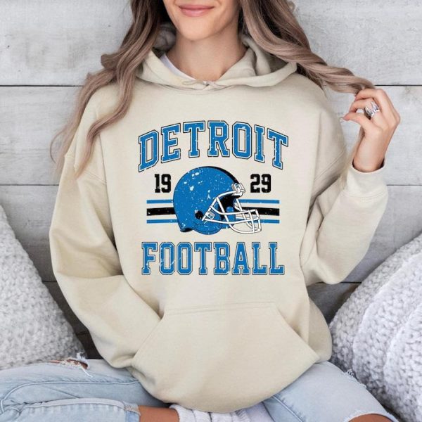 Game Day Detroit Football Fan Sweatshirt, Game Day Hoodie Gift for Fans