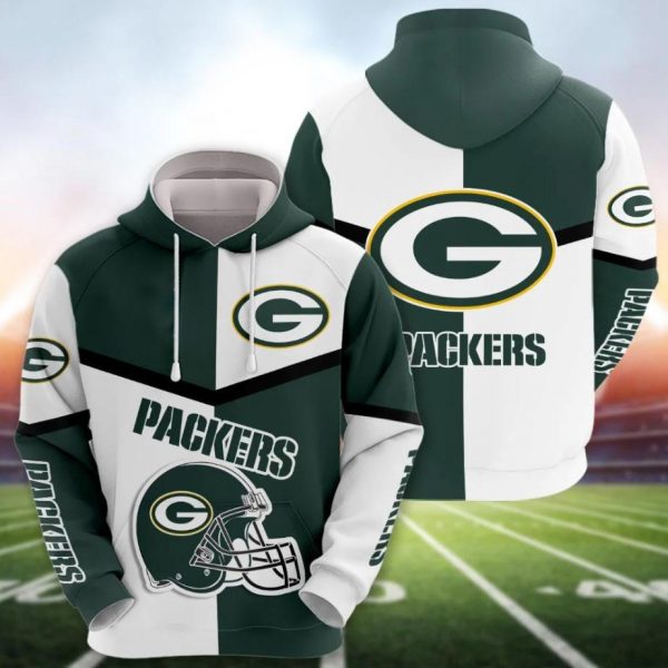 2024 NFL Green Bay Packers Football Super Bowl 3D Hoodies, Sweatshirts, T-Shirts