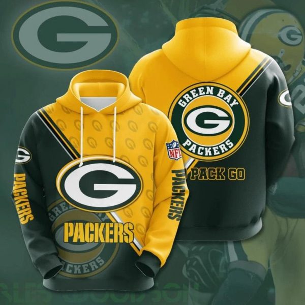 2024 NFL Green Bay Packers Football Super Bowl 3D Hoodies, Sweatshirts, T-Shirts