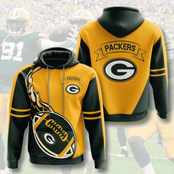 2024 NFL Green Bay Packers Football Super Bowl 3D Hoodies, Sweatshirts, T-Shirts