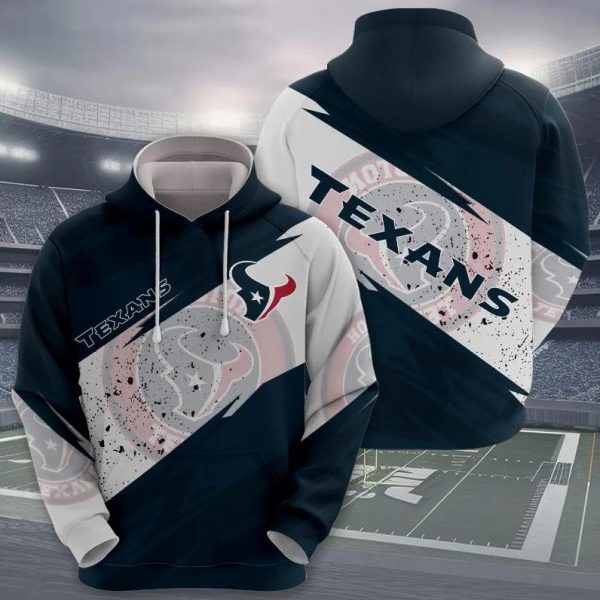 2024 NFL Houston Texans Football Super Bowl 3D Hoodies, Sweatshirts, T-Shirts