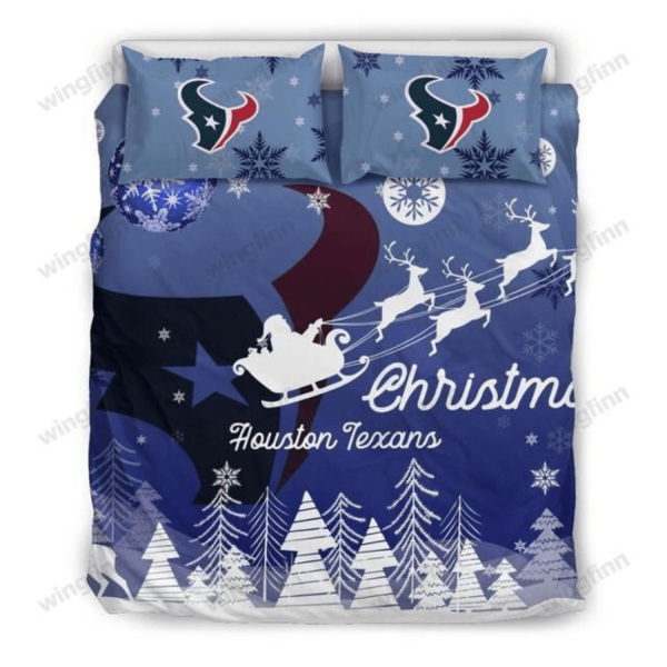 NFL Houston Texans Football Bedding Set