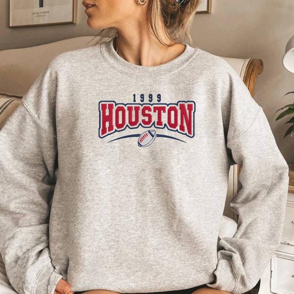 Vintage NFL Houston Texans Football Embroidered Sweatshirts, T-Shirts, Hoodies