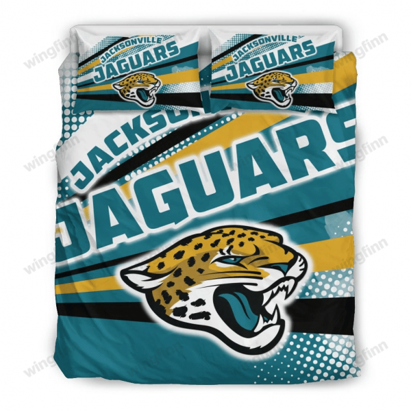 NFL Jacksonville Jaguars Football Bedding Set