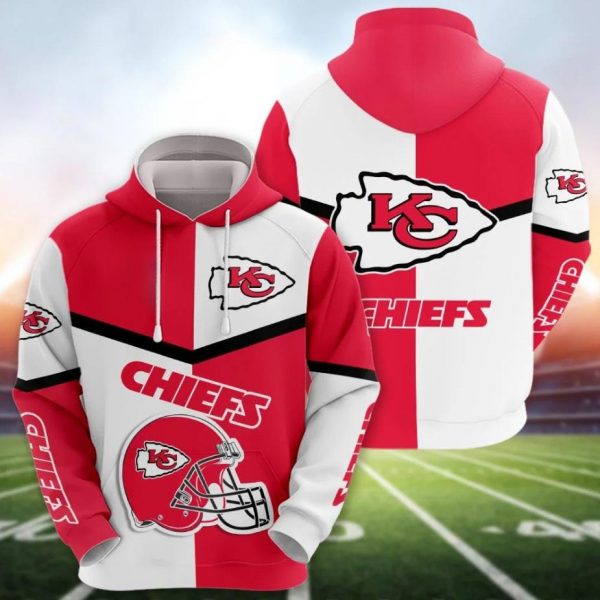 2024 NFL Kansas City Chiefs Football Super Bowl 3D Hoodies, Sweatshirts, T-Shirts