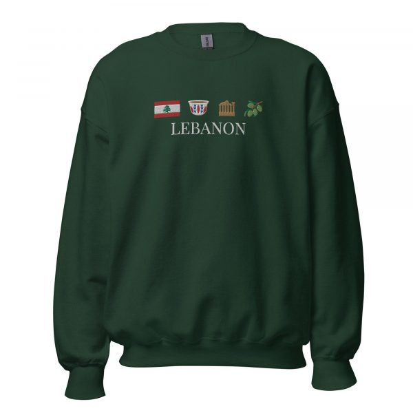 Beirut Lebanon Symbol Embroidered Sweatshirts, T-Shirts, Hoodies