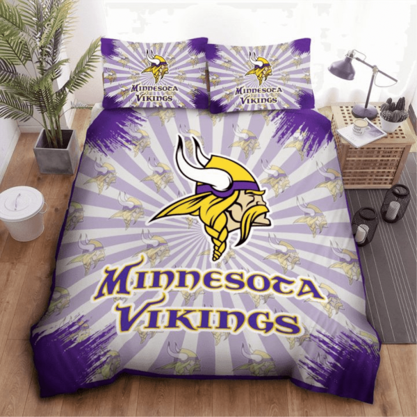 NFL Minnesota Vikings Football Bedding Set