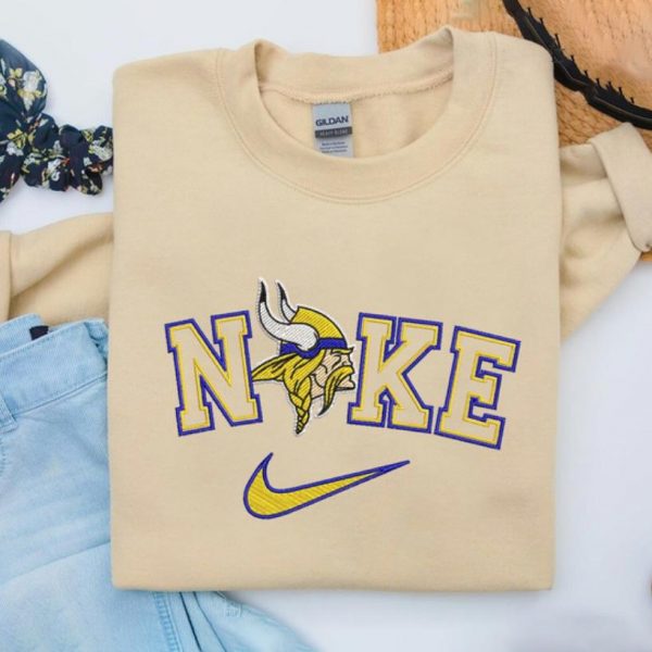 Nike NFL Minnesota Vikings Football Embroidered Sweatshirts, T-Shirts, Hoodies