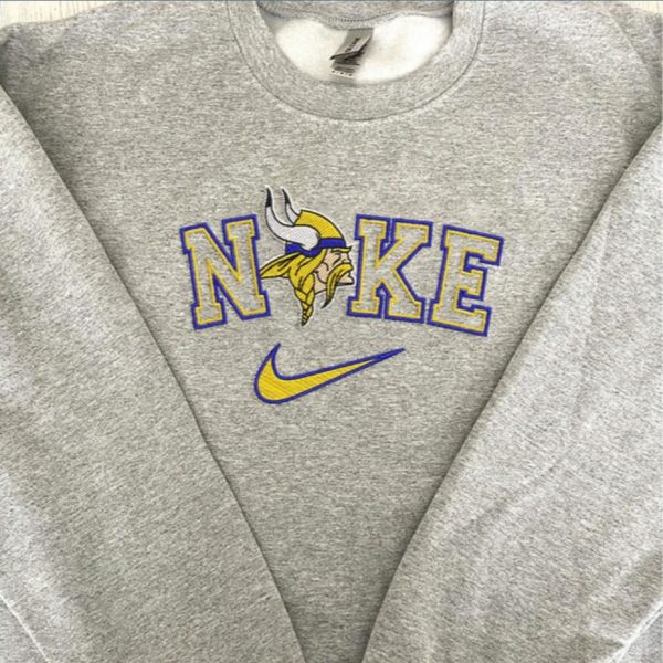 Nike NFL Minnesota Vikings Football Embroidered Sweatshirts, T-Shirts, Hoodies