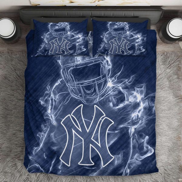 MLB New York Yankees Baseball Bedding Set