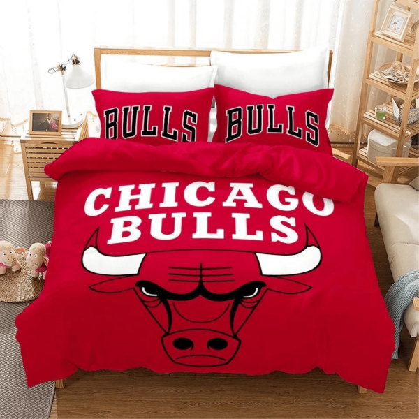 NBA Chicago Bulls Basketball Bedding Set