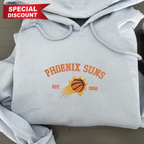 NBA Vintage Phoenix Suns 1969 Basketball Embroidered Sweatshirts, T-Shirts, Hoodies