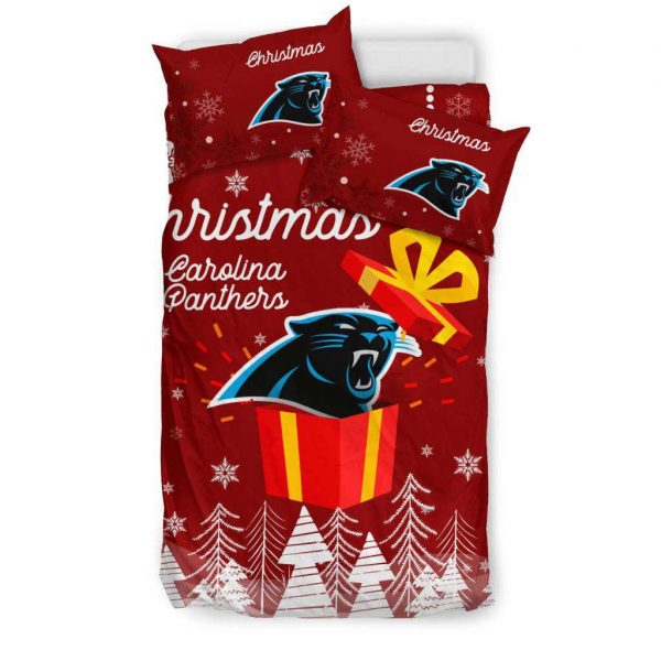 NFL Carolina Panthers Football Bedding Set