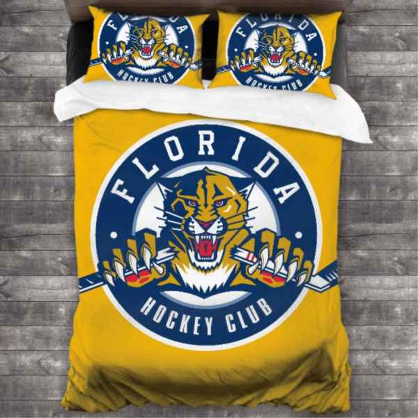 NHL Florida Panthers Hockey Bedding Set