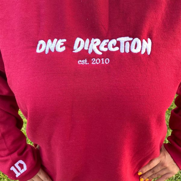 One Direction Est 2010 1D Christmas Embroidered Sweatshirts, T-Shirts, Hoodies