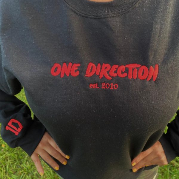 One Direction Est 2010 1D Christmas Embroidered Sweatshirts, T-Shirts, Hoodies