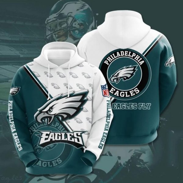 2024 NFL Philadelphia Eagles Football Super Bowl 3D Hoodies, Sweatshirts, T-Shirts