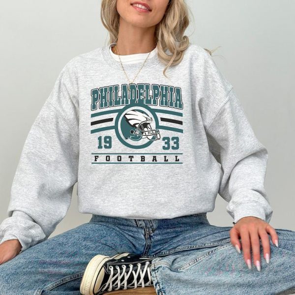 Philadelphia Football Fan Sweatshirt, Game Day Philly Football Fan Gift