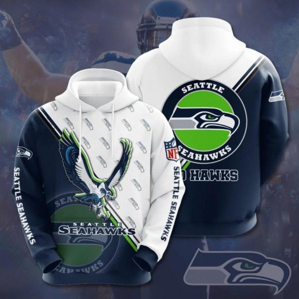 2024 NFL Seattle Seahawks Football Super Bowl 3D Hoodies, Sweatshirts, T-Shirts