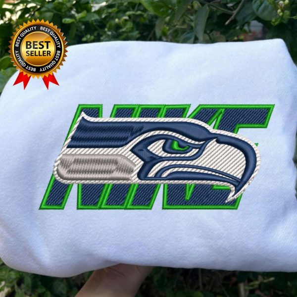 Nike NFL Seattle Seahawks Football Embroidered Sweatshirts, T-Shirts, Hoodies