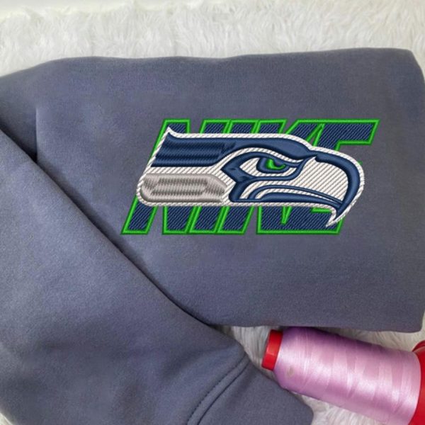 Nike NFL Seattle Seahawks Football Embroidered Sweatshirts, T-Shirts, Hoodies