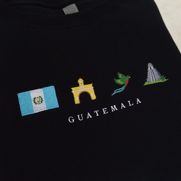 Guatemala Symbol Embroidered Sweatshirts, T-Shirts, Hoodies