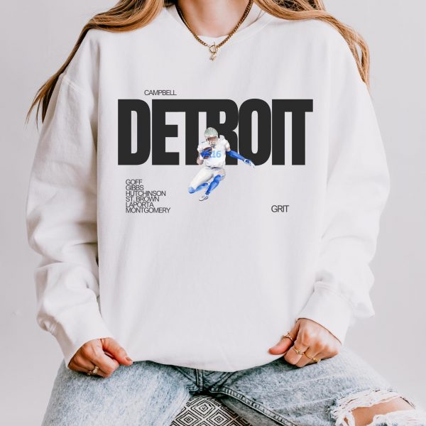 NFL Detroit Lions Campbell Football Sweatshirts, Hoodies, And T-Shirts