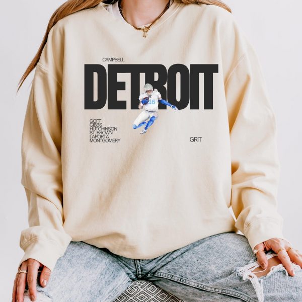 NFL Detroit Lions Campbell Football Sweatshirts, Hoodies, And T-Shirts