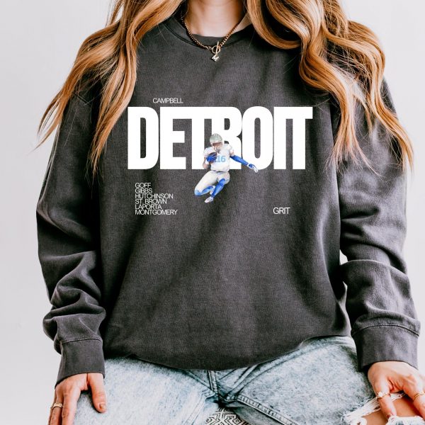 NFL Detroit Lions Campbell Football Sweatshirts, Hoodies, And T-Shirts