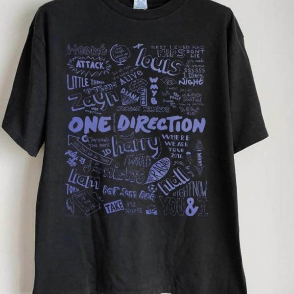 One Direction World Tour Midnight Memories Sweatshirts, Hoodies, And T-Shirts