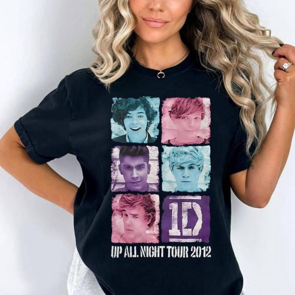 One Direction Up All Night Tour 2012 Sweatshirts, Hoodies, And T-Shirts